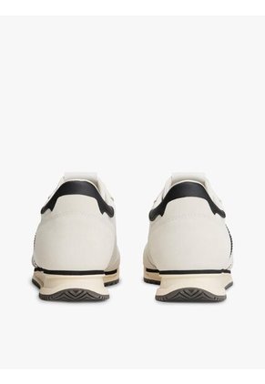 Tenis Blanco Retro Con Cuero Tommy Hilfiger