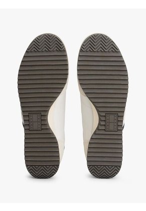 Tenis Blanco Retro Con Cuero Tommy Hilfiger