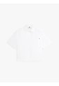 Camisa Blanca De Manga Corta Con Corte Amplio Tommy Hilfiger de Tommy Hilfiger