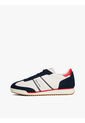 Tenis Negro Retro Con Cuero Tommy Hilfiger de Tommy Hilfiger