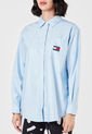 Camisa Celeste Tommy Hilfiger de Tommy Hilfiger