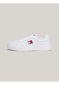 Tenis Blanco De Cuero Color Block Tommy Hilfiger de Tommy Hilfiger