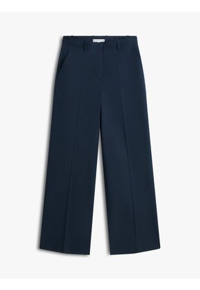 Pantalón Multicolor Wide Leg Con Logo Tommy Hilfiger