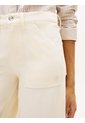 Jeans Beige De Estilo Años 70 Con Pierna Ancha Y Talle Alto Tommy Hilfiger de Tommy Hilfiger