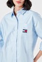 Camisa Celeste Tommy Hilfiger de Tommy Hilfiger