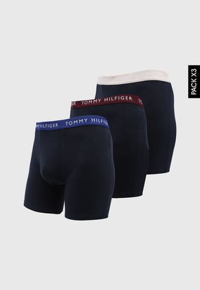 Bóxer x3 Azul Navy Tommy Hilfiger