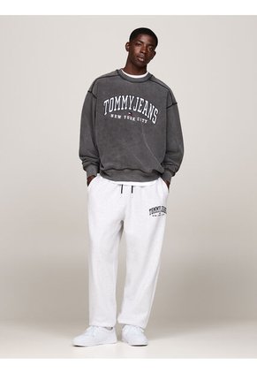 Tenis Blanco De Cuero Color Block Tommy Hilfiger