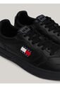 Tenis Negro De Cuero Color Block Tommy Hilfiger de Tommy Hilfiger