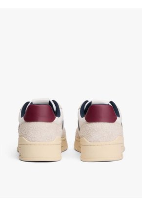 Tenis Negro De Ante Con Mezcla De Texturas Tommy Hilfiger