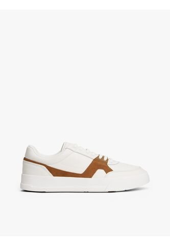 Tenis Blanco De Tenis Con Panel Texturizado Tommy Hilfiger Tommy Hilfiger