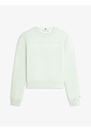 Saco Verde Con Logo Corp Moderno Tommy Hilfiger
