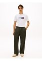 Camiseta Blanca De Punto Con Cuello Redondo Tommy Hilfiger de Tommy Hilfiger