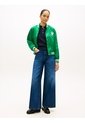 Chaqueta Verde Bomber Que Repele El Agua Con Logo Tommy Hilfiger de Tommy Hilfiger