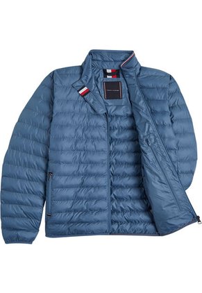 Chaqueta Acolchada Plegable Hombre Azul Tommy Hilfiger