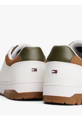 Tenis Blanco De Baloncesto Con Suela De Tacos Tommy Hilfiger