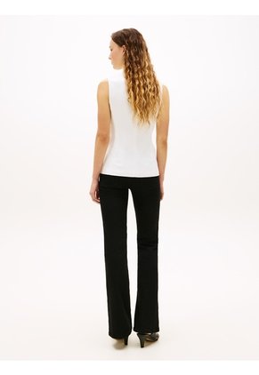 Chaleco Blanco Slim Con Botones Dorados Tommy Hilfiger