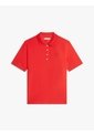 Polo Rojo 1985 De Corte Regular Con Logo Bordado Tommy Hilfiger de Tommy Hilfiger
