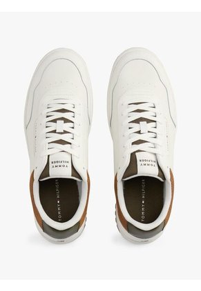 Tenis Blanco De Baloncesto Con Suela De Tacos Tommy Hilfiger