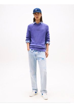 Tenis Blanco The Greenwich De Ante Con Logo Tommy Hilfiger