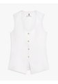 Chaleco Blanco Slim Con Botones Dorados Tommy Hilfiger de Tommy Hilfiger
