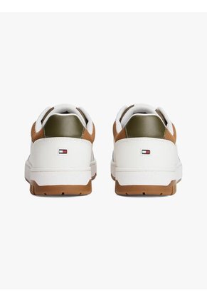 Tenis Blanco De Baloncesto Con Suela De Tacos Tommy Hilfiger