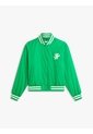 Chaqueta Verde Bomber Que Repele El Agua Con Logo Tommy Hilfiger de Tommy Hilfiger