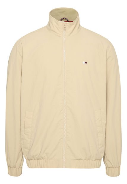 Chaqueta Con Parche Con Logo Essential Hombre Beige Tommy Jeans