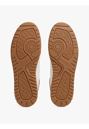 Tenis Blanco De Baloncesto Con Suela De Tacos Tommy Hilfiger