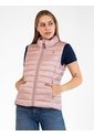 Chaleco Beige Acolchado Con Logo Bordado Tommy Hilfiger de Tommy Hilfiger