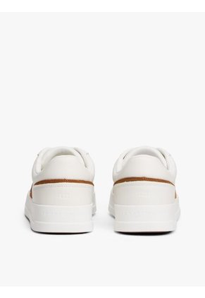 Tenis Blanco De Tenis Con Panel Texturizado Tommy Hilfiger