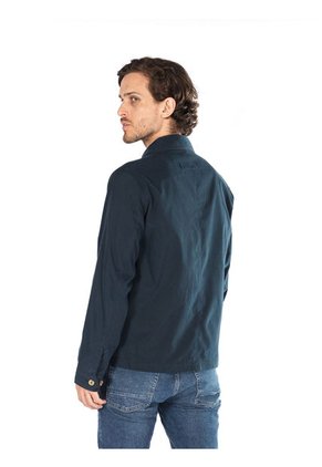 Chaqueta Impermeable Con Capucha Hombre Azul Tommy Hilfiger