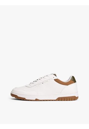 Tenis Blanco De Baloncesto Con Suela De Tacos Tommy Hilfiger