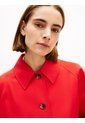 Chaqueta Roja Corta Amplia Que Repele El Agua Tommy Hilfiger de Tommy Hilfiger