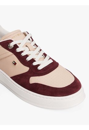 Tenis Marrón De Ante Con Suela Cupsole Tommy Hilfiger