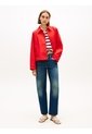 Chaqueta Roja Corta Amplia Que Repele El Agua Tommy Hilfiger de Tommy Hilfiger