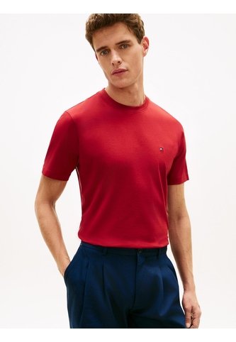 Camiseta Roja De Punto Con Rayas Global Stripe Tommy Hilfiger Tommy Hilfiger