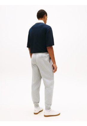 Joggers Gris De Felpa Con Bajo Elástico Tommy Hilfiger