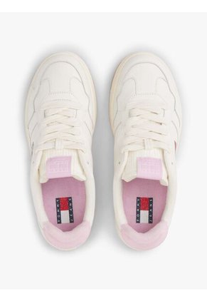 Tenis Blanco Archive De Cuero Tommy Hilfiger