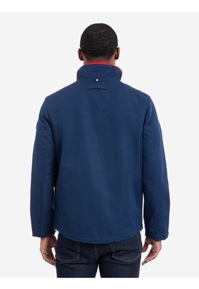 Chaqueta Azul Glenville Hipster Con Diseño Color Block Tommy Hilfiger