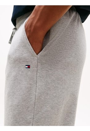 Joggers Gris De Felpa Con Bajo Elástico Tommy Hilfiger
