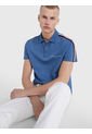 Polo De Corte Regular Con Cinta Distintiva Hombre Azul Tommy Hilfiger de Tommy Hilfiger