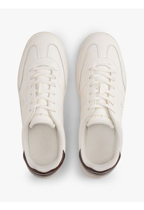 Tenis Blanco Heritage De Cuero Brillante Tommy Hilfiger