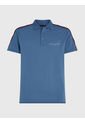 Polo De Corte Regular Con Cinta Distintiva Hombre Azul Tommy Hilfiger de Tommy Hilfiger