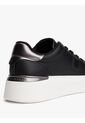Tenis Negro Con Plataforma Tommy Hilfiger de Tommy Hilfiger