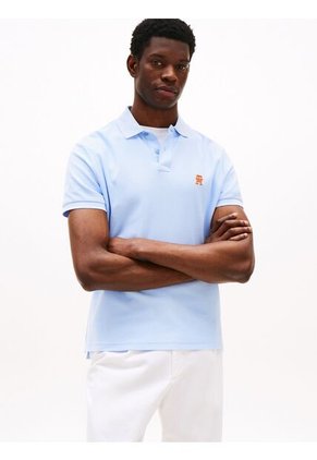Polo Con Logo De Monograma TH Tommy Hilfiger