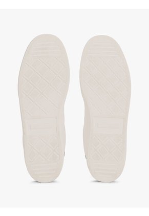 Tenis Blanco Heritage De Cuero Brillante Tommy Hilfiger