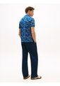 Polo Azul Piqué Con Estampado Tommy Hilfiger de Tommy Hilfiger