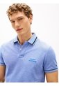 Polo Azul Oxford Two Tone De Corte Regular Tommy Hilfiger de Tommy Hilfiger