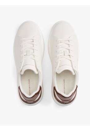 Tenis Blanco Con Plataforma Tommy Hilfiger