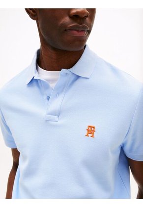 Polo Con Logo De Monograma TH Tommy Hilfiger